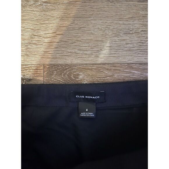 Club Monaco Womens Black Long Skirt Size 6 - Picture 3 of 3